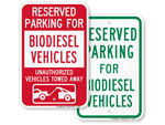 Hybrid Parking Signs