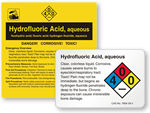 Hydrofluoric Acid Labels