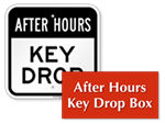 Key Drop Signs