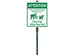 Dog Leash Signs By State