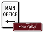 Main Office Signs