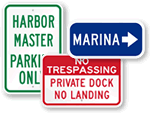 Marina Signs