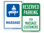 Massage Signs