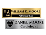 Medical Name Plates