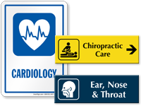 Medical Wayfinding Signs