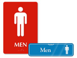 Men's Restroom Signs