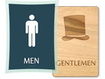 Mens Bathroom Signs