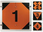Military Division Flip Placards