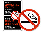 No Smoking Decals