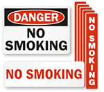 No Smoking Stickers