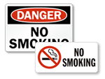 No Smoking Stickers