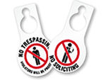 No Soliciting Door Hangers