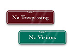 No Trespassing Signs