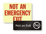 Not An Emergency Exit