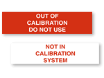 Non Conforming Inspection Labels