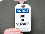 Out of Service Tags