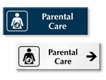 Parental Care Door Signs