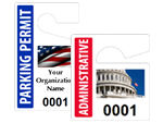 American Flag Parking Permits