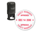 Quality Control Stamps Help Maintain High Calibration Standards.