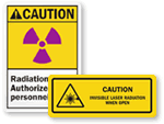 Radiation Warning Signs