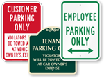 Parking Signs By Title
