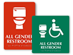 All Gender Restroom Signs