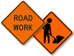 Road Work Signs