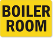 Boiler Room Signs