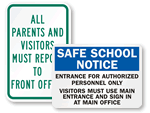 School Office Signs