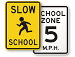 School Zone Signs