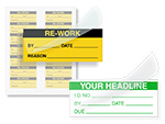 Self Laminating Calibration Labels