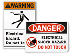 Do Not Touch Signs