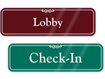 ShowCase Hotel Room Signs