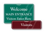 Visitor Door Signs