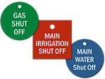 Shut Off Tags