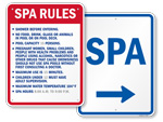 Spa Signs