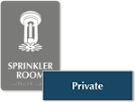 Specialized Room Door Signs