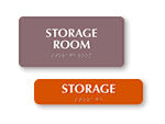 Storage Room Signs and Stock Room Signs