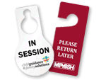 Custom Plastic Door Hangers