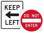 Parking Lot Traffic Signs