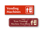 Vending Machine Signs