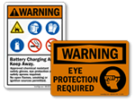 Warning PPE Signs