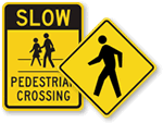 Pedestrian Signs