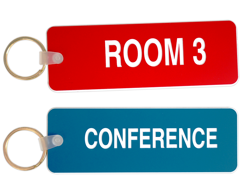 Room Key Tags Number Chains Durable Engraved Plastic Key Tags Identify Each Room Color Code Your Keys