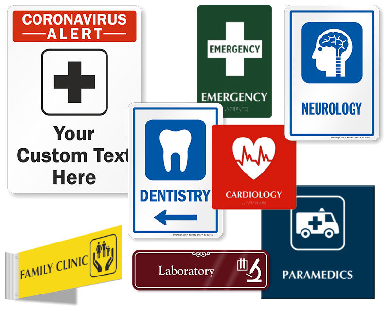 Hospital Wayfinding Signs | Wayfinding Signs for All Medical Offices