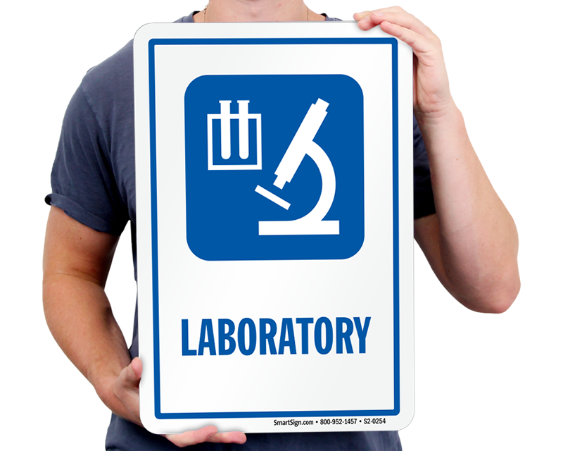 Lab Door Sign