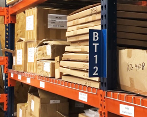 Warehouse Aisle Signs