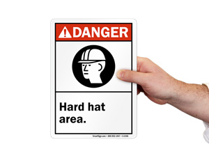 Ansi Hard Hat Signs