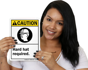 Ansi Hard Hat Sign