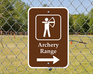 Archery Range Signature Sign